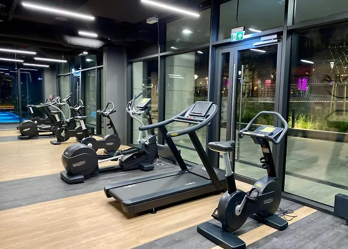 Апартаменты Easy Rent - Silver 8, Basen & Spa, Centrum Free Parking 24h Check-in *